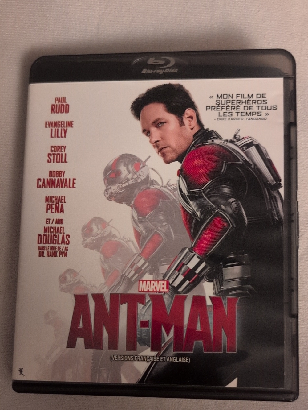 Marvel's Ant-Man Blu-ray (Bilingual Canadian Edition) - Paul Rudd MCU